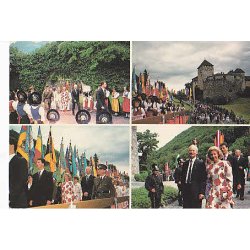 Furst Hans-Adam II und Furstin Maria.