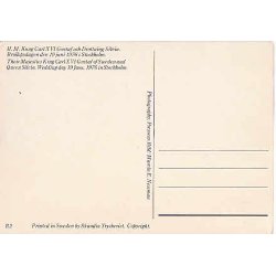 Konung Carl XVI Gustaf och Drottning Silvia.