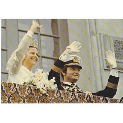Konung Carl XVI Gustaf och Drottning Silvia.