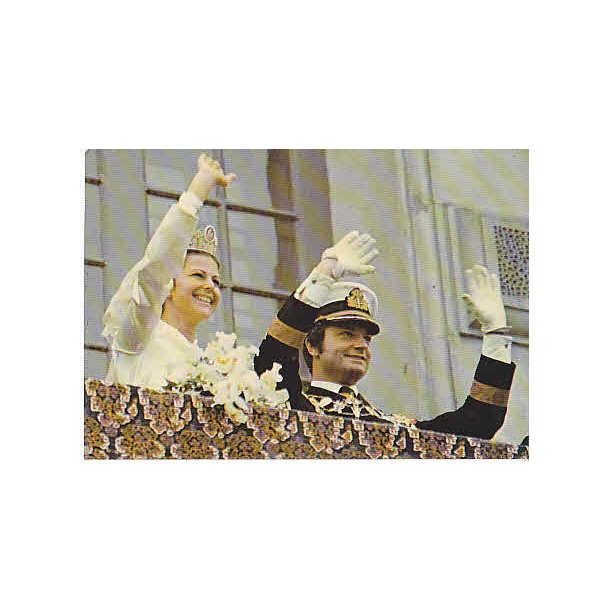 Konung Carl XVI Gustaf och Drottning Silvia.