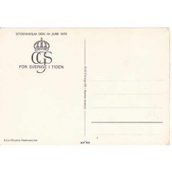 Konung Carl XVI Gustaf och Drottning Silvia.