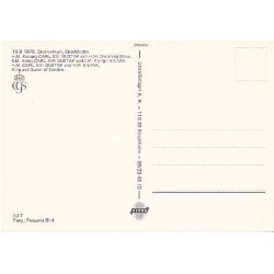 Konung Carl XVI Gustaf och Drottning Silvia.