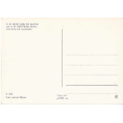 Konung Carl XVI Gustaf och Drottning Silvia.