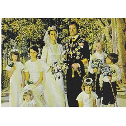 Konung Carl XVI Gustaf och Drottning Silvia.