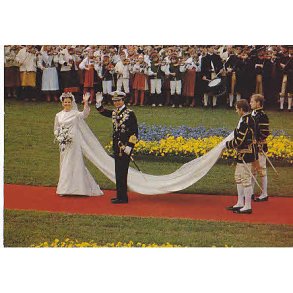 Konung Carl XVI Gustaf och Drottning Silvia.