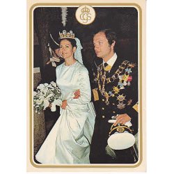 Konung Carl XVI Gustaf och Drottning Silvia.