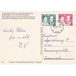 Konung Carl XVI Gustaf och Drottning Silvia.