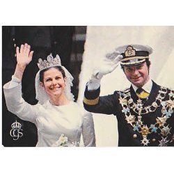 Konung Carl XVI Gustaf och Drottning Silvia.