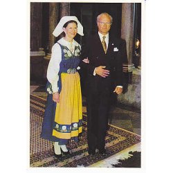 Konung Carl XVI Gustaf och Drottning Silvia.