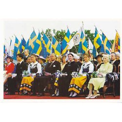 Kongafamiljen p&aring; Sveriges Nationaldag.