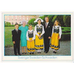 Kongafamiljen p&aring; Sveriges Nationaldag.