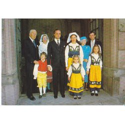 Kongafamiljen p&aring; Sveriges Nationaldag.