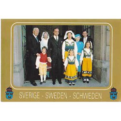 Kongafamiljen p&aring; Sveriges Nationaldag.