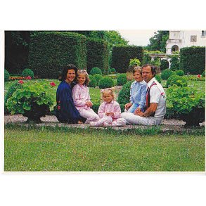 Svenska Kungliga Familien på Soliden.