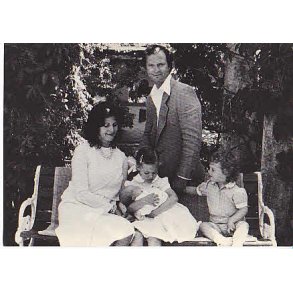 Svenska Kungliga Familien på Soliden.