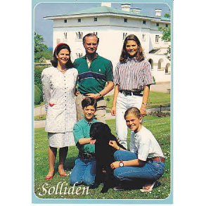 Svenska Kungliga Familien på Soliden.