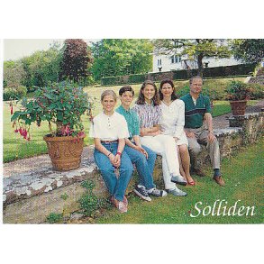 Svenska Kungliga Familien på Soliden.