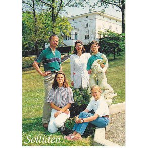 Svenska Kungliga Familien på Soliden.