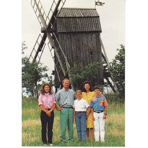 Svenska Kungliga Familien på Soliden.