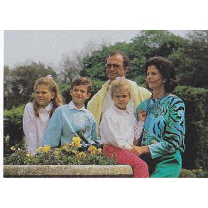 Svenska Kungliga Familien på Soliden.