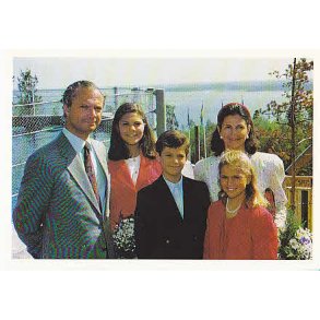 Svenska Kungliga Familien på Soliden.