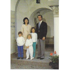 Svenska Kungliga Familien på Soliden.