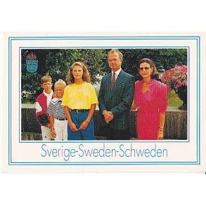 Svenska Kungliga Familien på Soliden.