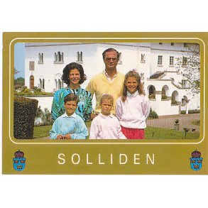 Svenska Kungliga Familien på Soliden.