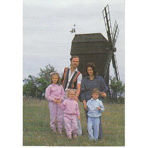 Svenska Kungliga Familien på Soliden.