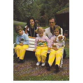 Svenska Kungliga Familien på Soliden.