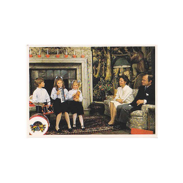 Svenska Kungliga Familien i Stockholm.