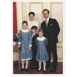 Svenska Kungliga Familien i Stockholm.