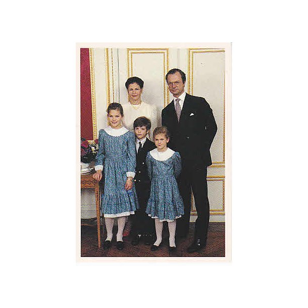 Svenska Kungliga Familien i Stockholm.