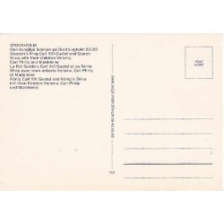 Svenska Kungliga Familien i Stockholm.