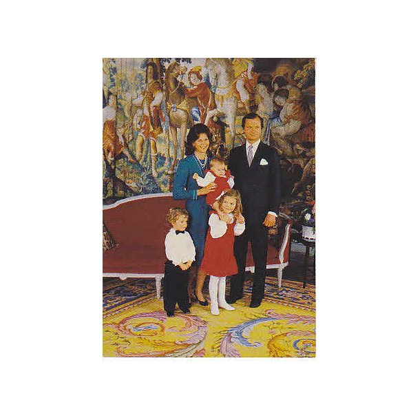 Svenska Kungliga Familien i Stockholm.