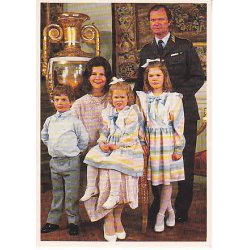 Svenska Kungliga Familien i Stockholm.
