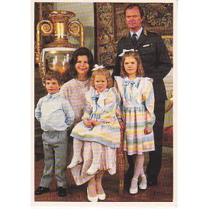 Svenska Kungliga Familien i Stockholm.