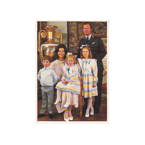 Svenska Kungliga Familien i Stockholm.