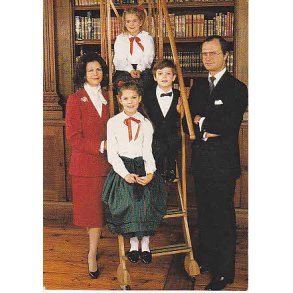 Svenska Kungliga Familien i Stockholm.