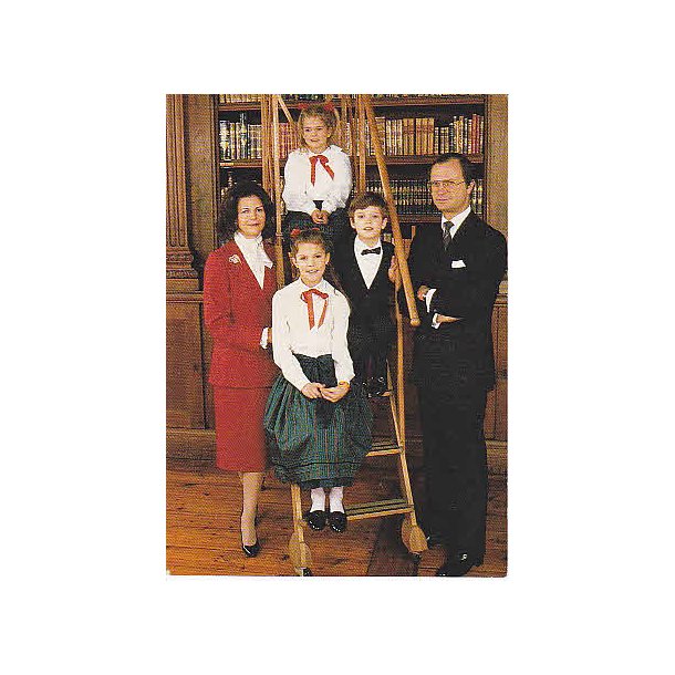 Svenska Kungliga Familien i Stockholm.