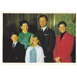 Svenska Kungliga Familien i Stockholm.