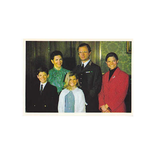 Svenska Kungliga Familien i Stockholm.