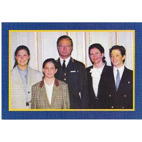 Svenska Kungliga Familien i Stockholm.