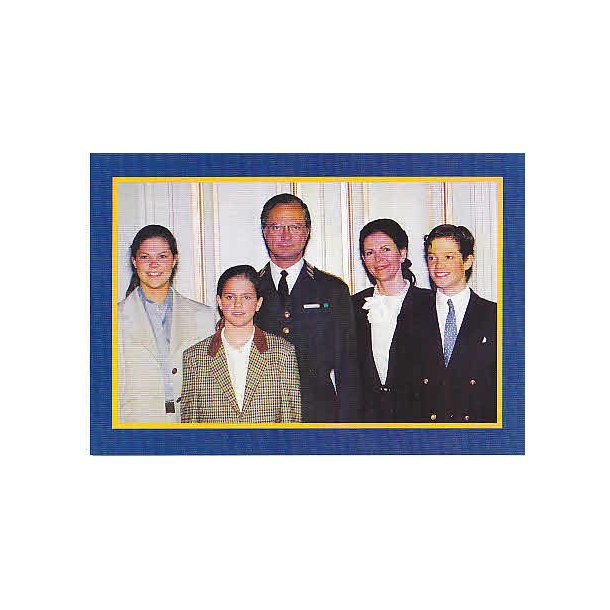 Svenska Kungliga Familien i Stockholm.