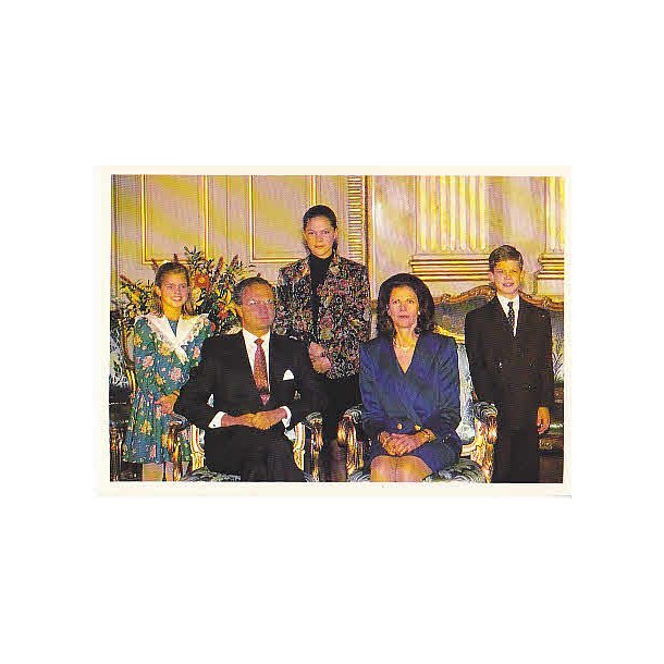 Svenska Kungliga Familien i Stockholm.