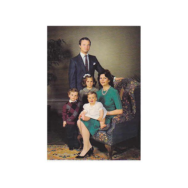 Svenska Kungliga Familien i Stockholm.