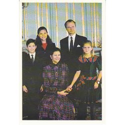 Svenska Kungliga Familien i Stockholm.