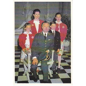 Svenska Kungliga Familien i Stockholm.