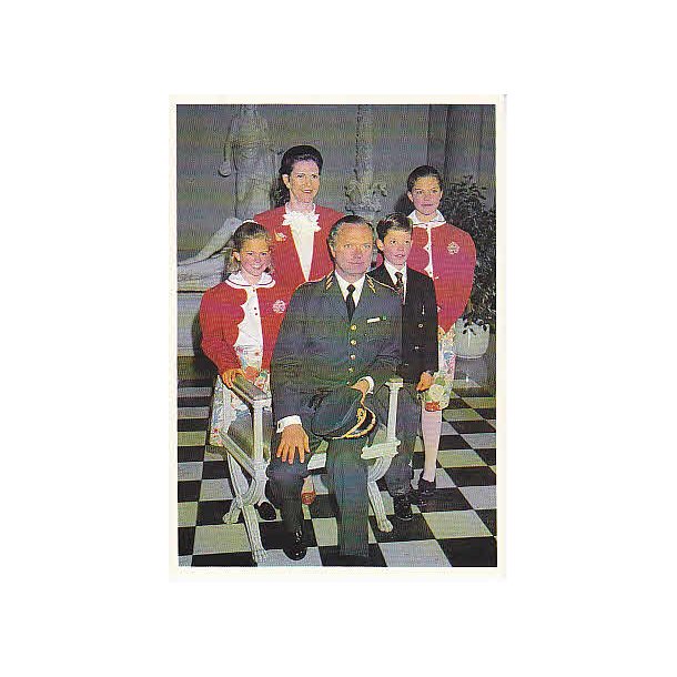 Svenska Kungliga Familien i Stockholm.