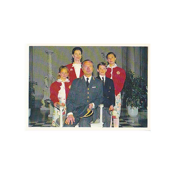 Svenska Kungliga Familien i Stockholm.